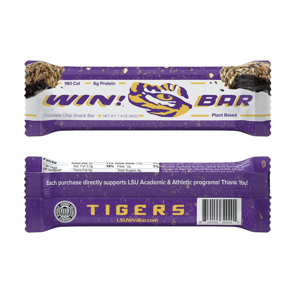 LSU WIN! BARS 🍫 12X (1.4oz) Bars!